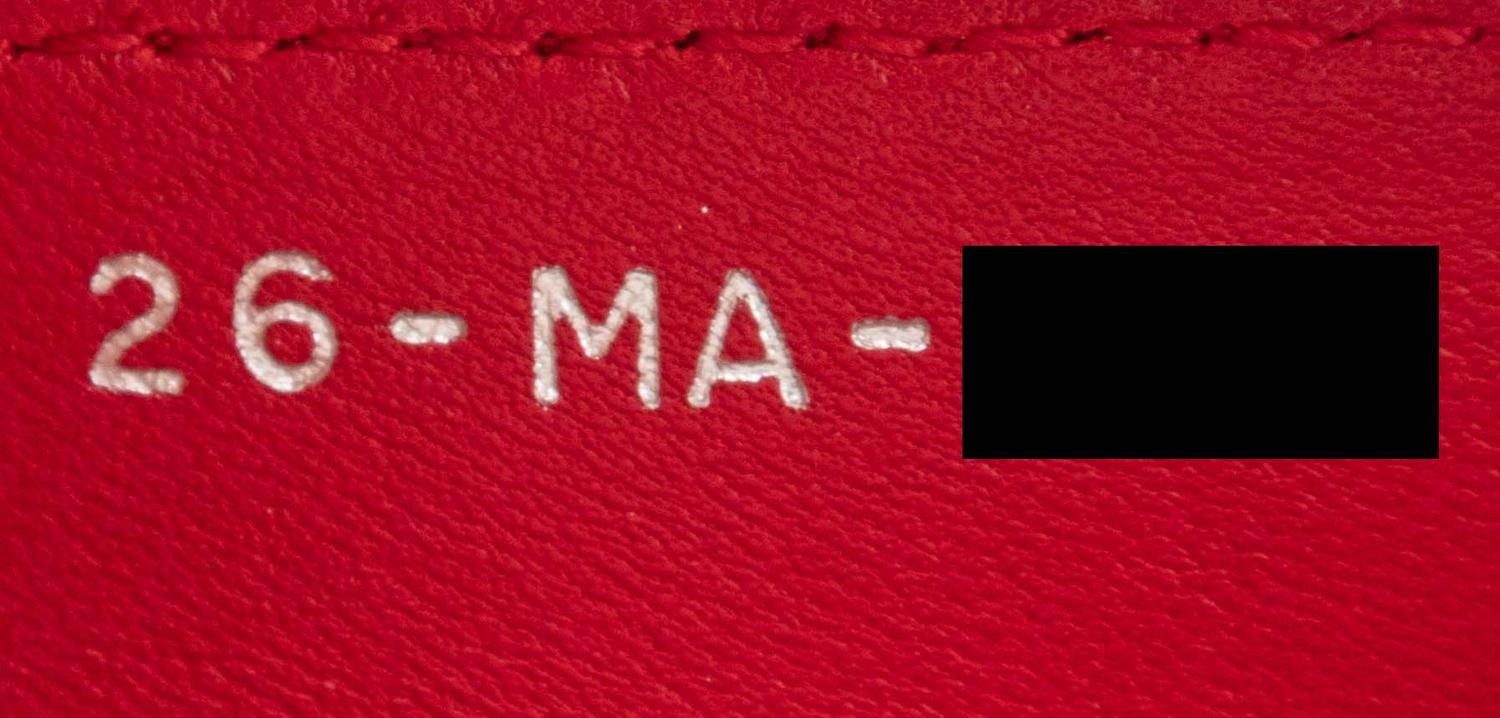 Christian Dior Red Large Lady Dior Bag, 2010