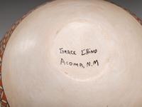 Fine Line Large Pottery Seed Jar