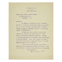 [Science & Medicine] Bell, Alexander Graham. Typed Letter, signed
