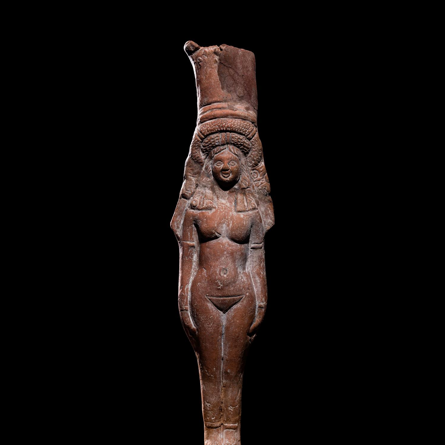 An Egyptian Terracotta Aphrodite-Isis