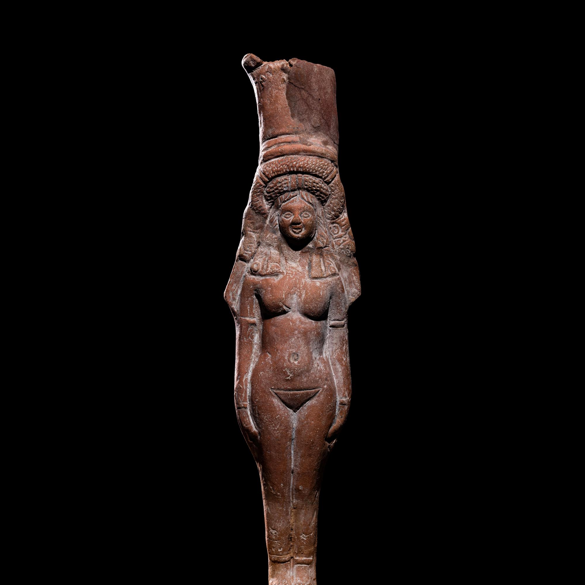 An Egyptian Terracotta Aphrodite-Isis