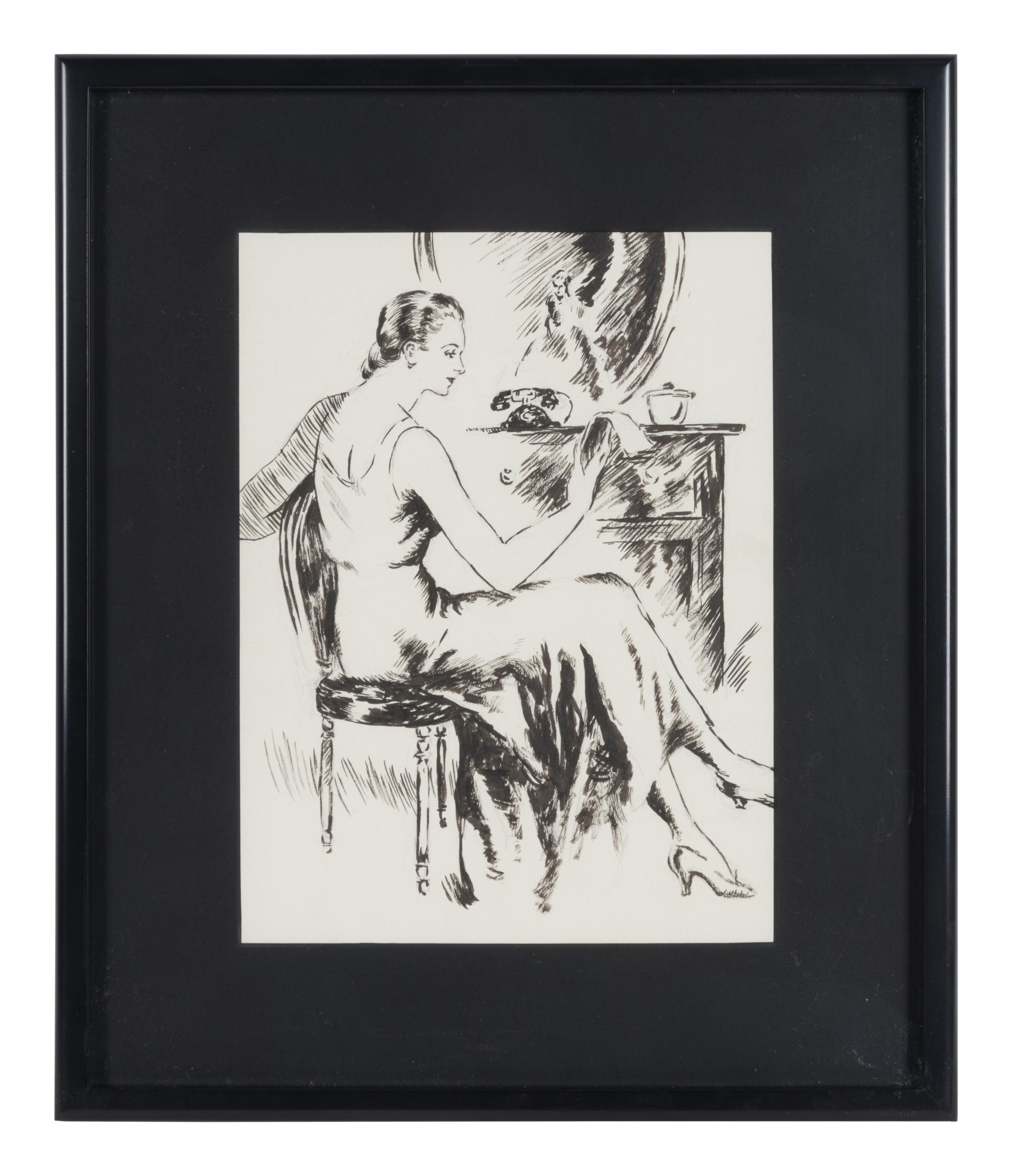 A Collection of Eight Costume Prints