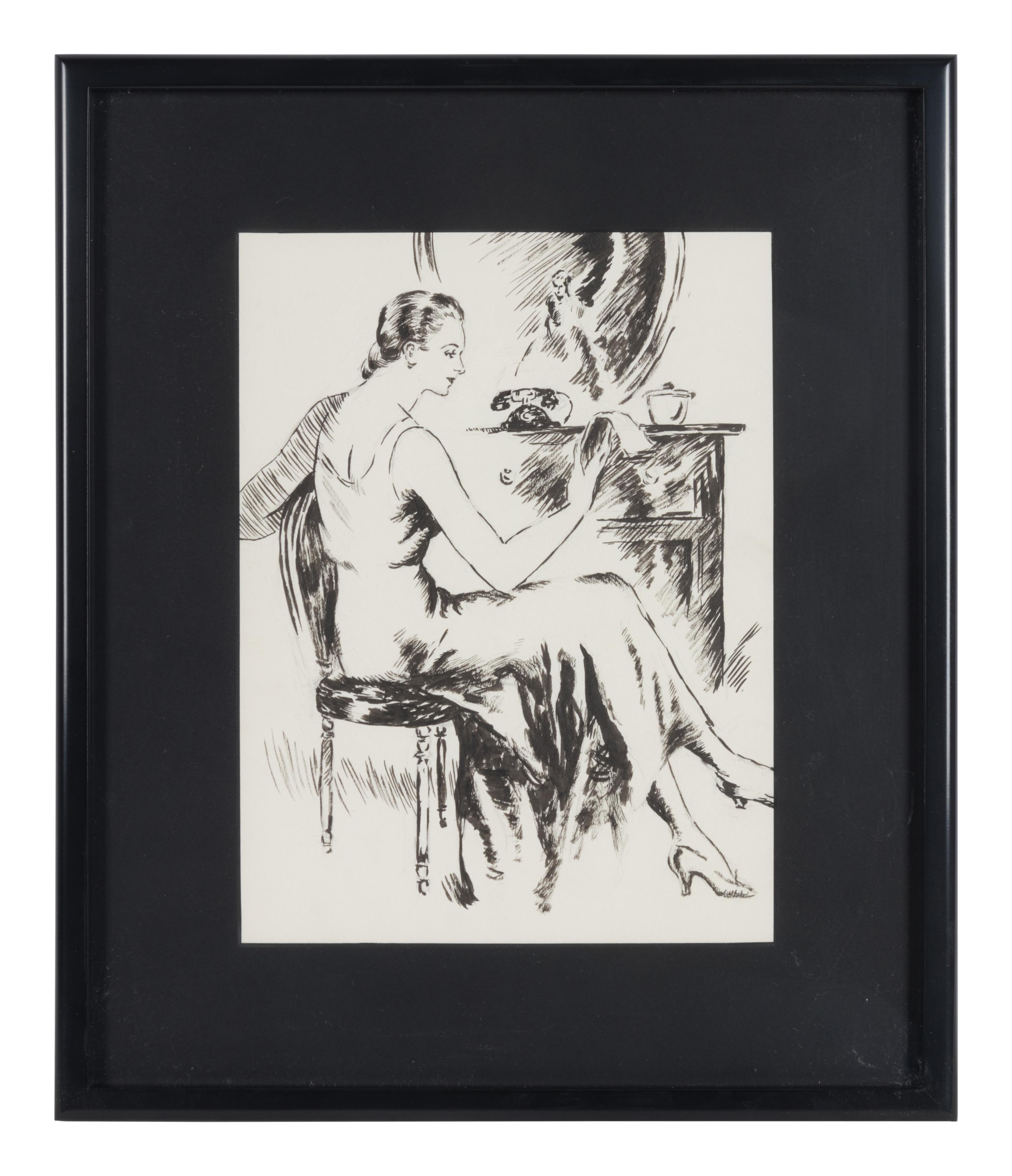 A Collection of Eight Costume Prints