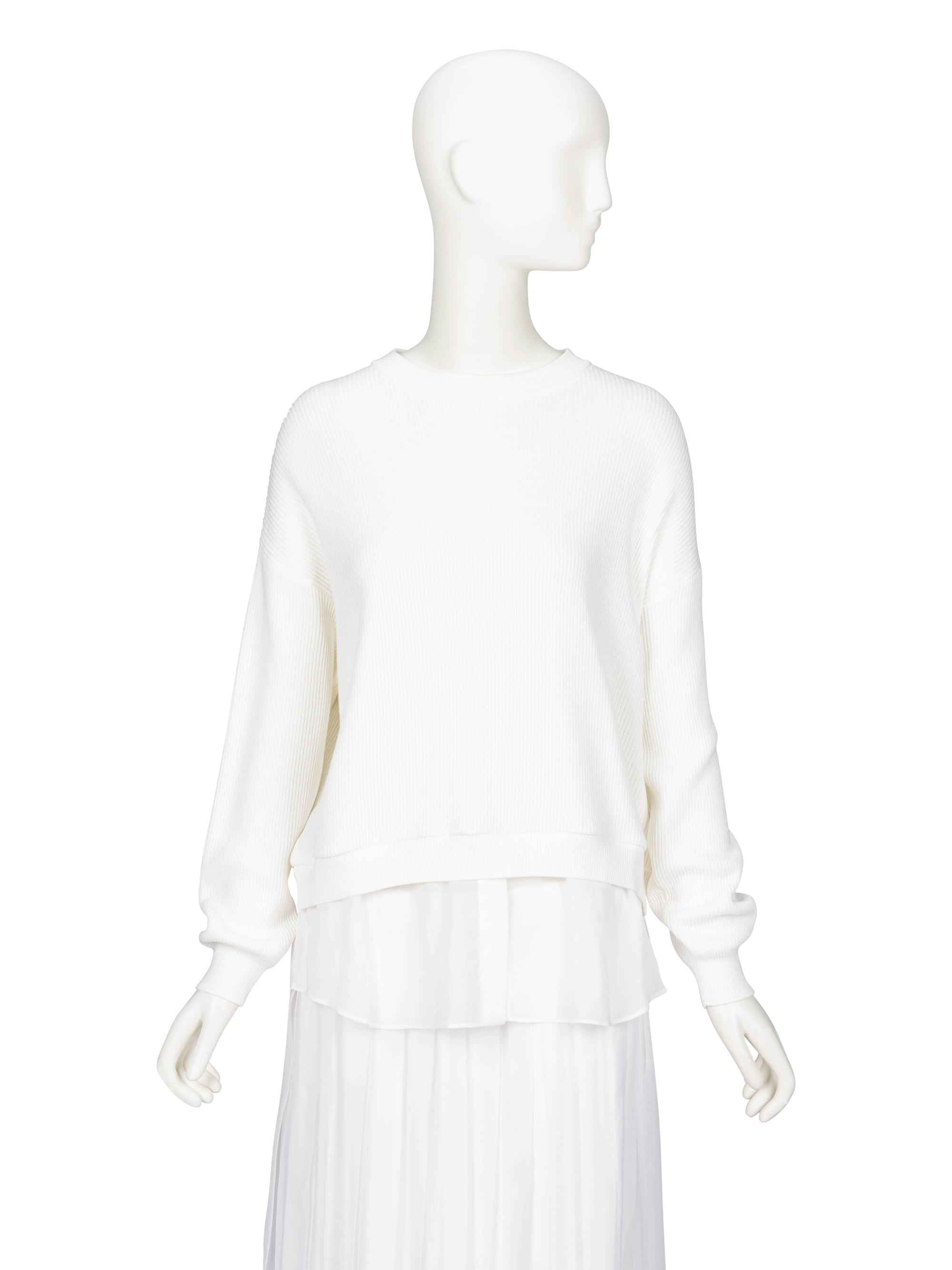 Brunello Cucinelli, Sweater & Skirt Ensemble