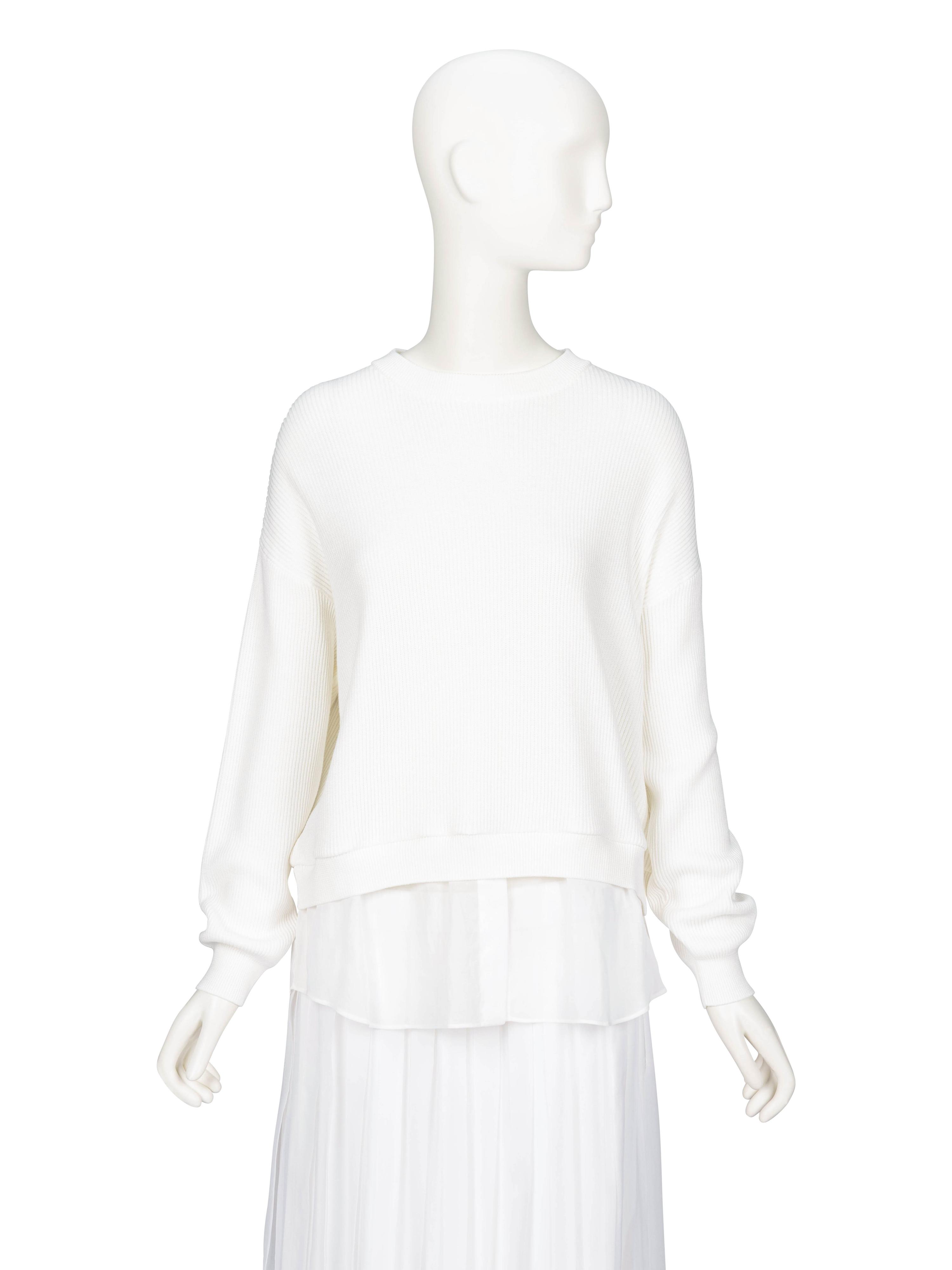 Brunello Cucinelli, Sweater & Skirt Ensemble