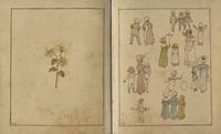 Greenaway, Kate, and Frederick Locker-Lampson. Illuminated Manuscript of "Cradle Verses"