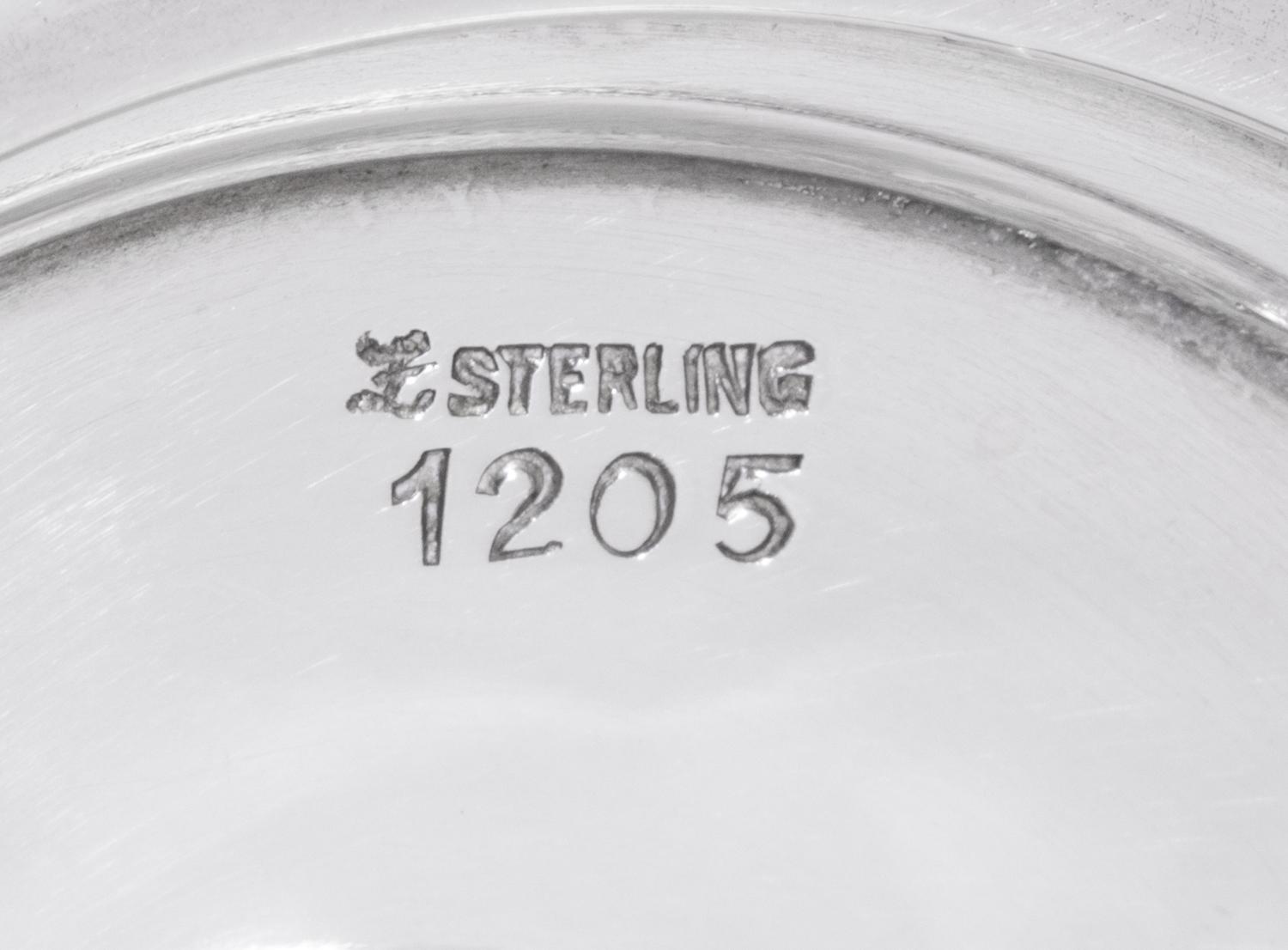 An American Silver Three-Piece Coffee Service