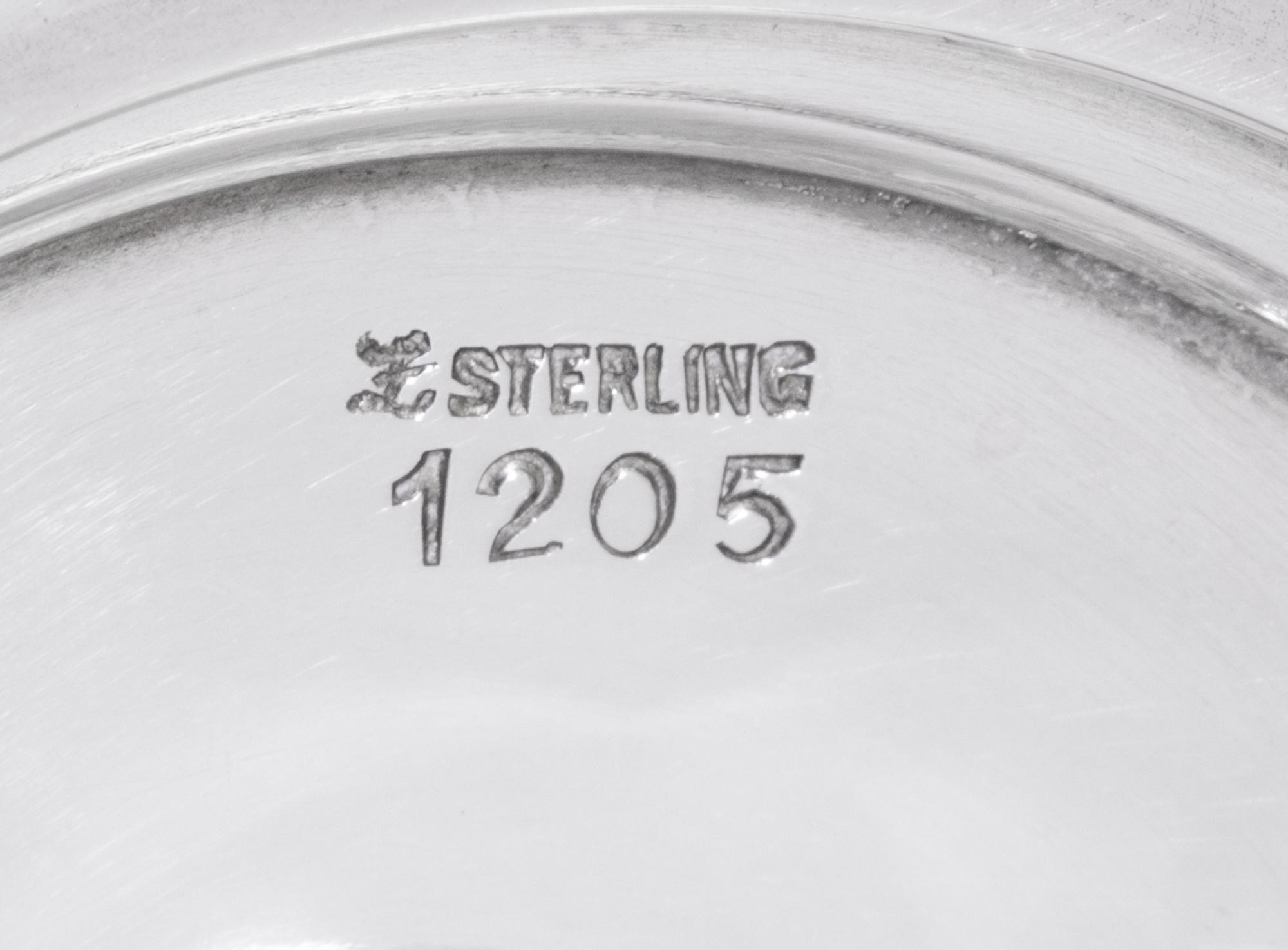 An American Silver Three-Piece Coffee Service