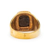 Yellow Gold and Opal Ring