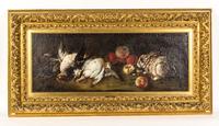 In the Manner of Jan Foyt, (Flemish, 1611-1661), Still life with Sand Pipers and Hare
