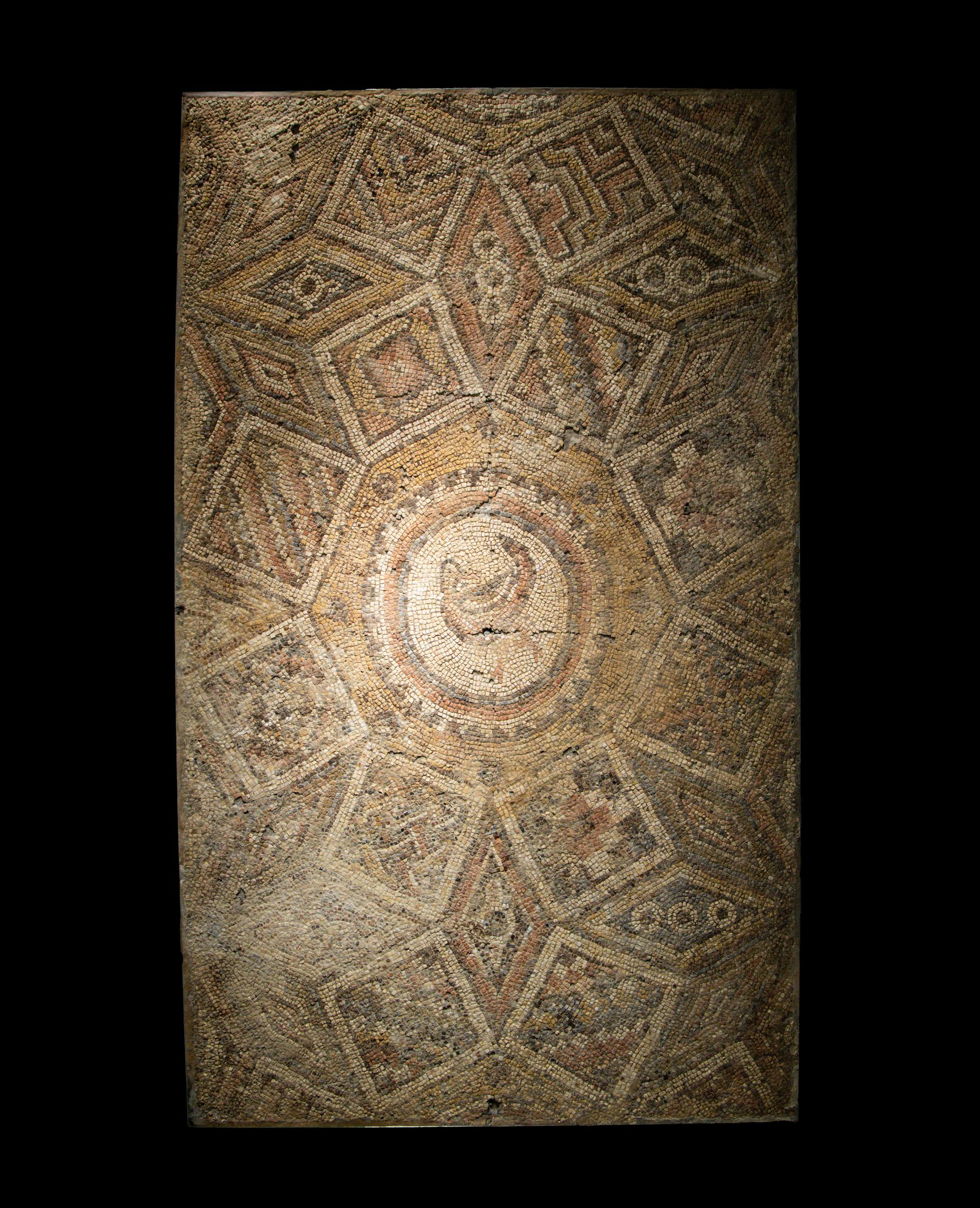 A Roman Geometric Mosaic Panel