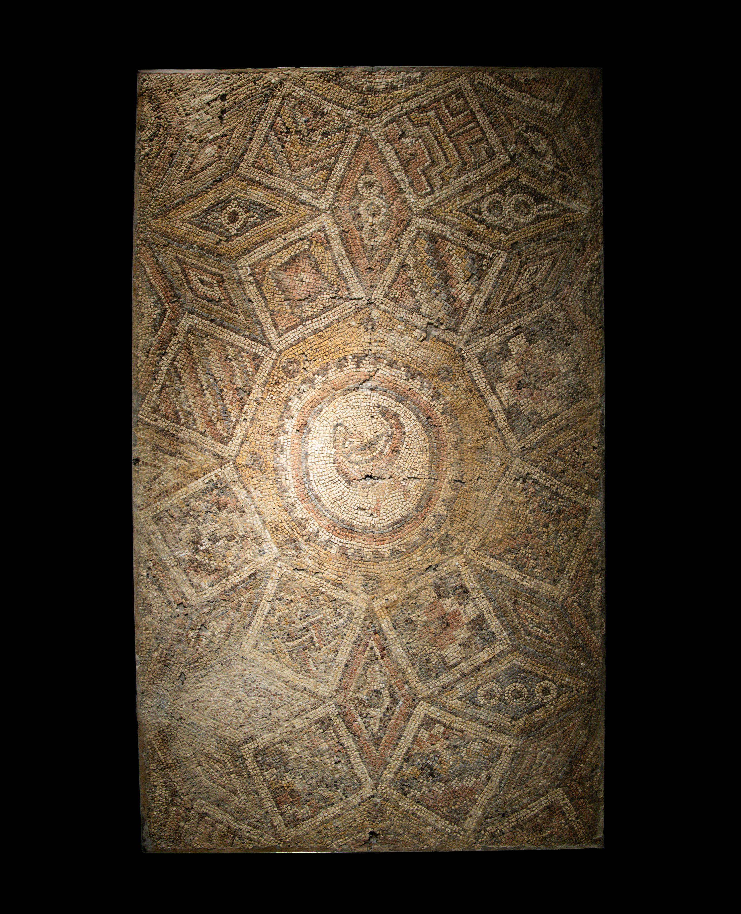 A Roman Geometric Mosaic Panel
