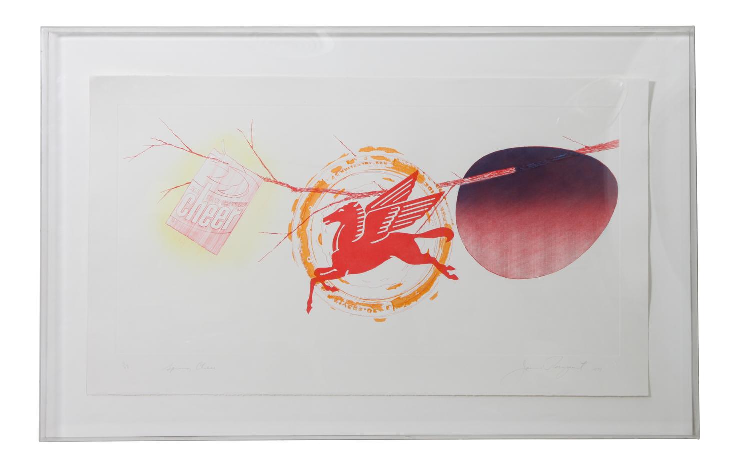 James Rosenquist, (American, b. 1933), Spring Cheer, 1978