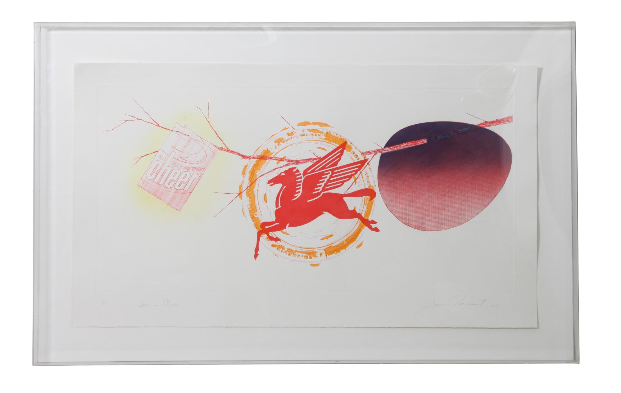 James Rosenquist, (American, b. 1933), Spring Cheer, 1978