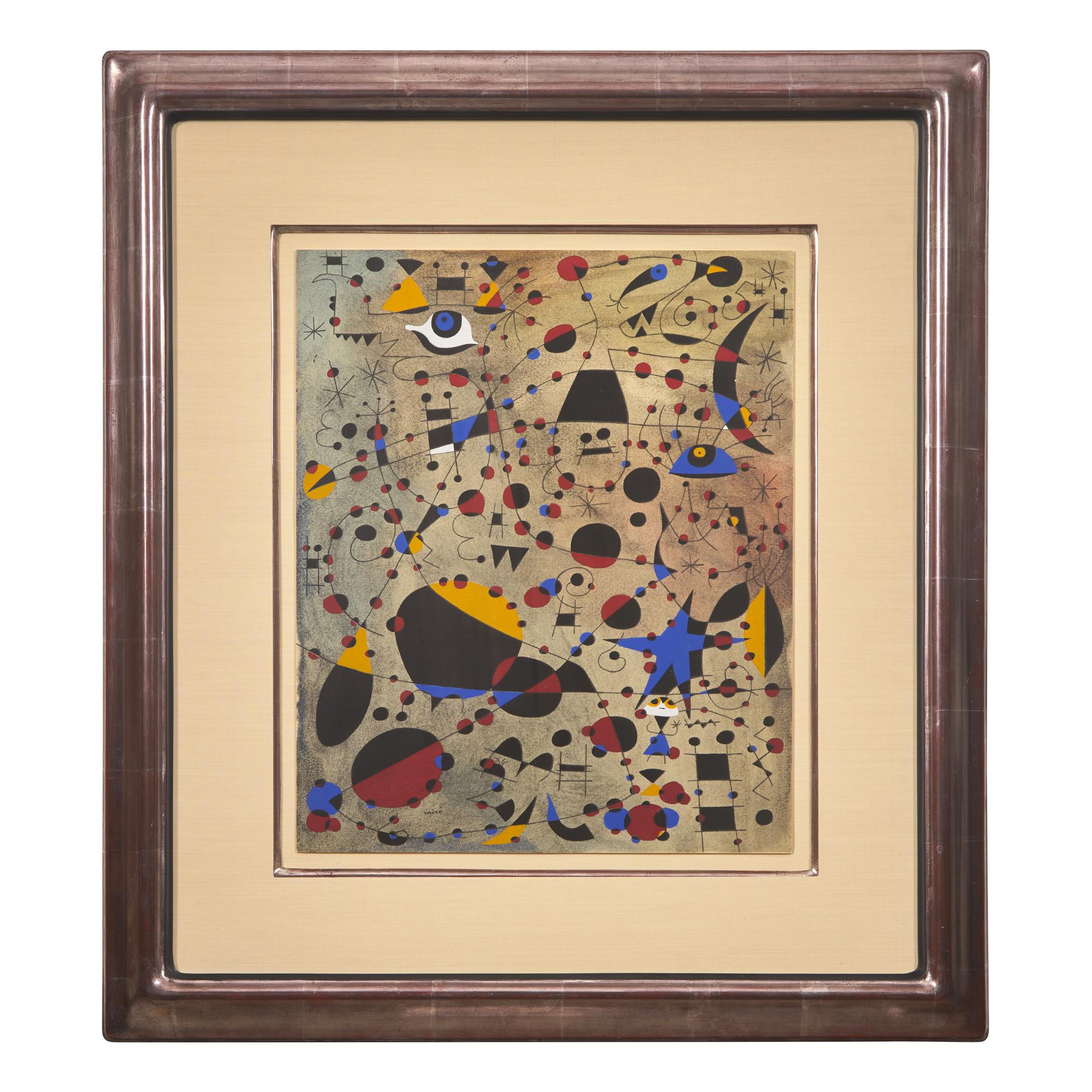One Plate from Constellations , 1959