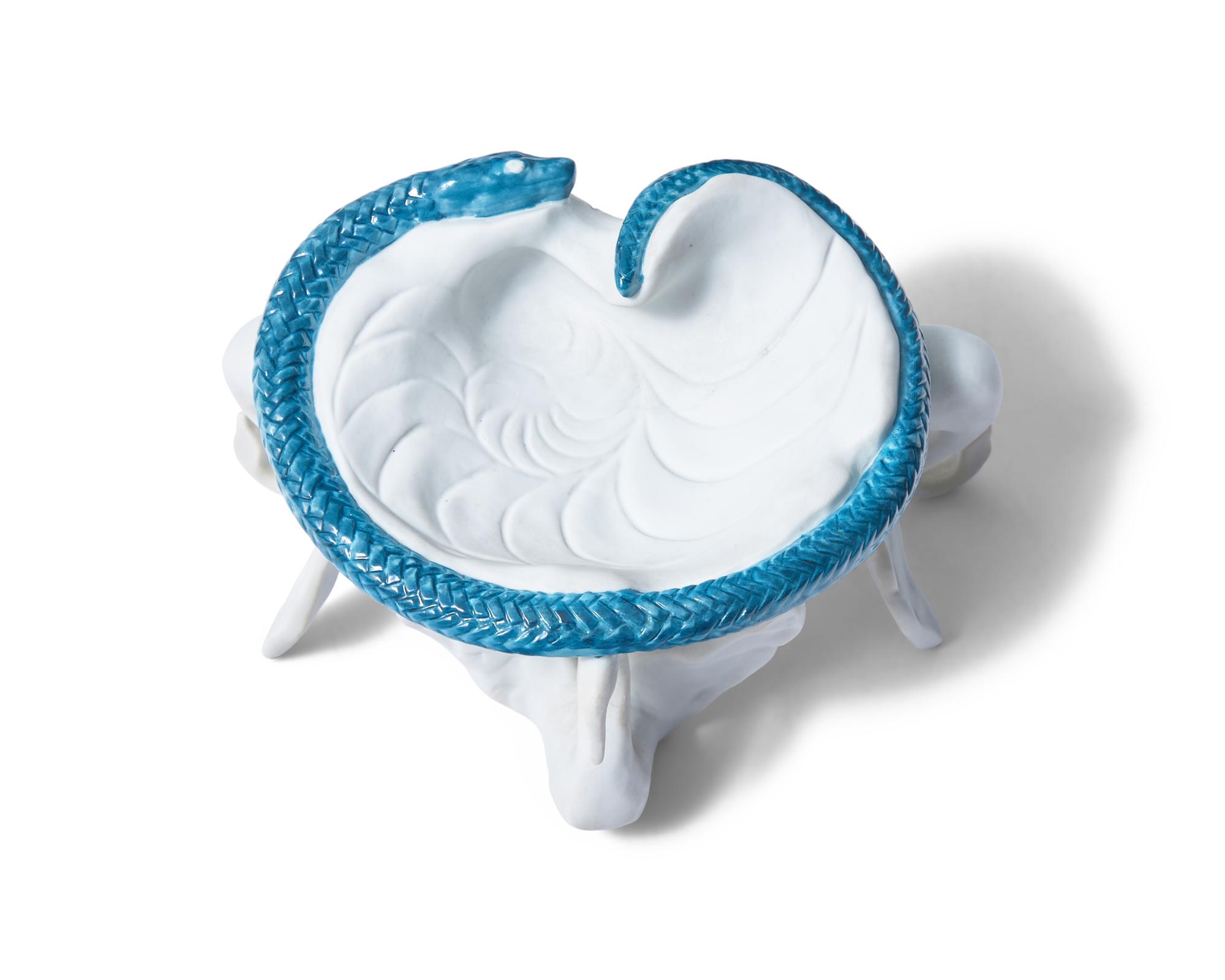 Ashtray Designed for Air-India, Teissonniere Limoges, France