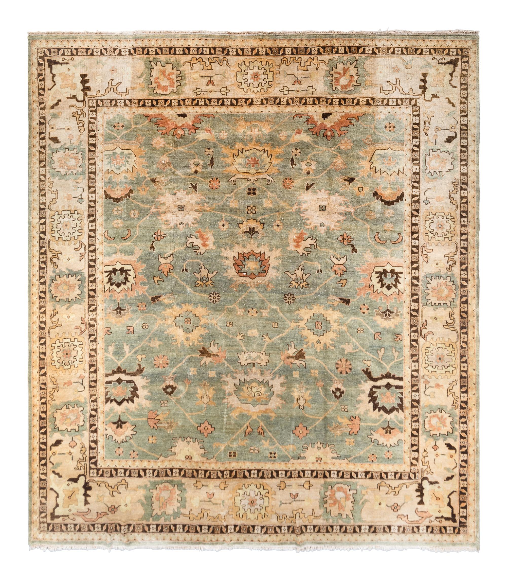 An Indo-Serapi Wool Rug
