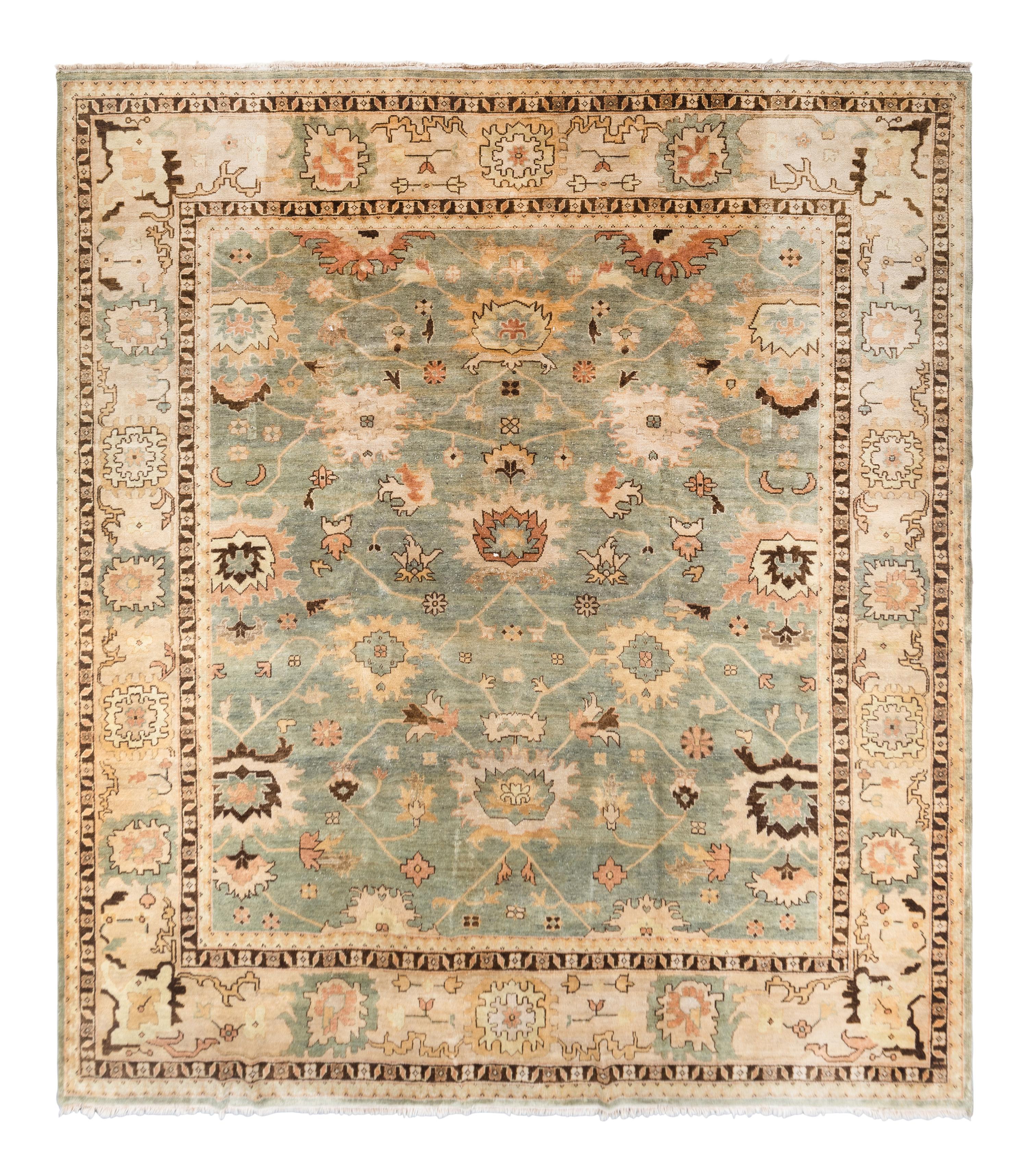 An Indo-Serapi Wool Rug