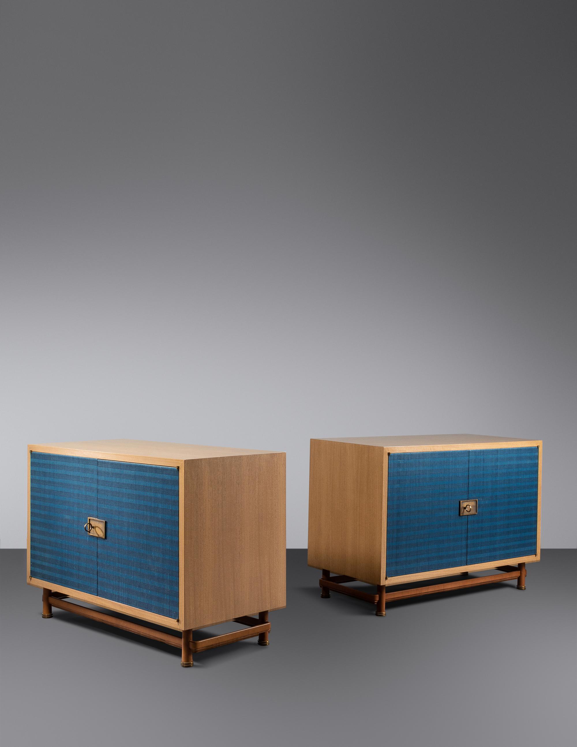 Pair of Custom Cabinets
