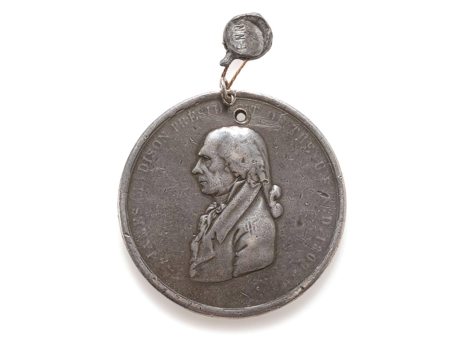 1809 James Madison Silver Peace Medal