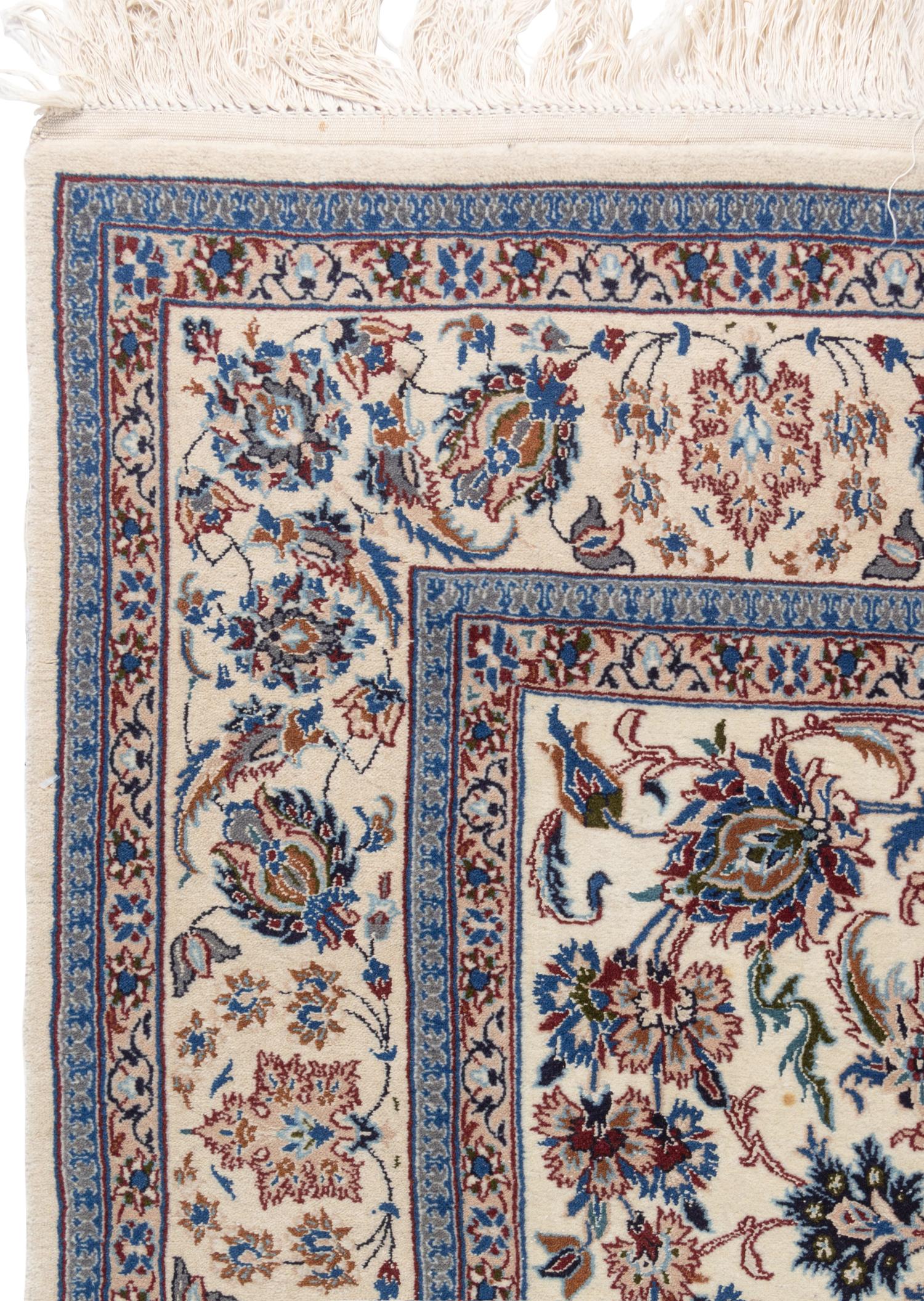 A Nain Wool Rug