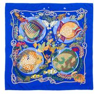 An Hermes 90cm Silk Scarf, 36"x36".