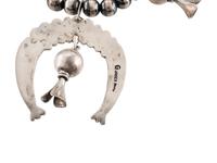 Navajo Sterling Silver Squash Blossom Necklace