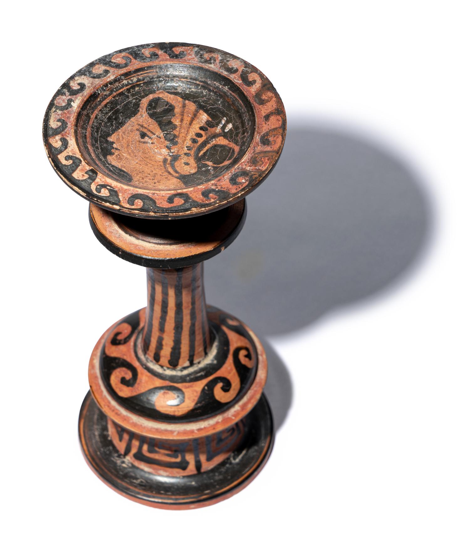 An Apulian Red-Figured Thymiaterion