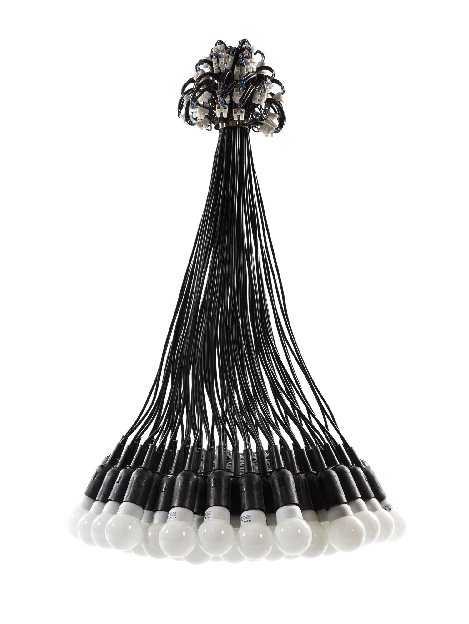 Rody Graumans (Dutch, b. 1968), DROOG DESIGN, c. 1992, 85 Lamps Chandelier