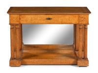 A Continental Maple Console Desserte