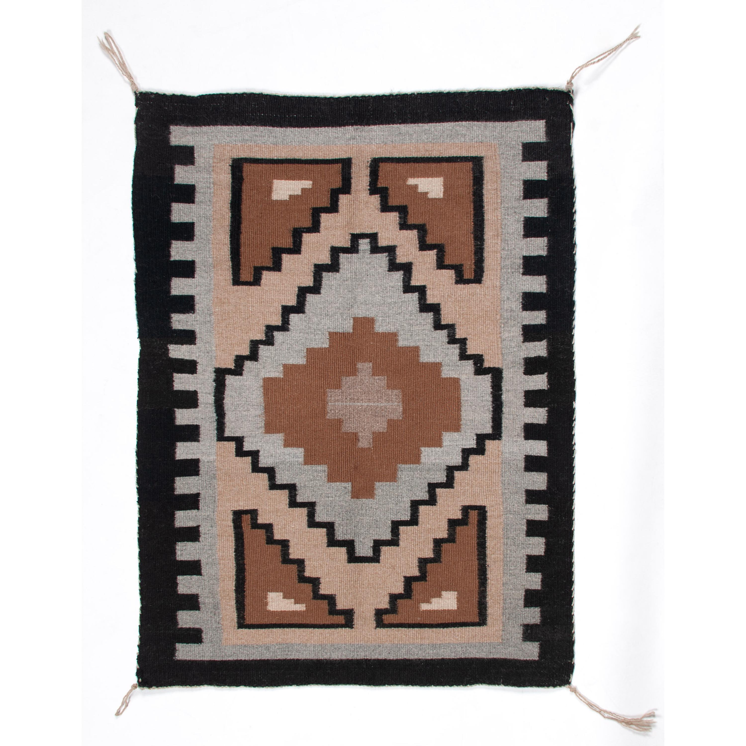 Navajo Two Grey Hills Weaving / Rug