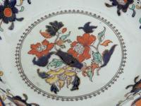 A Group of Five Imari Palette Porcelain Plates, together with Three English Plates