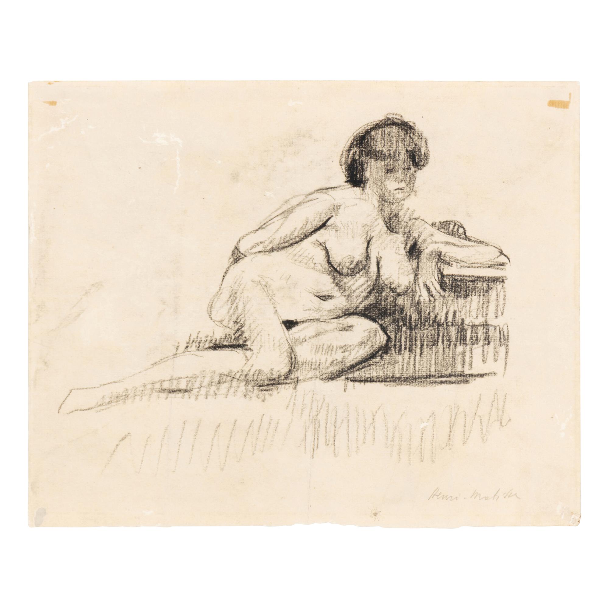 Henri Matisse (French, 1869-1954) — Nu Accoudé