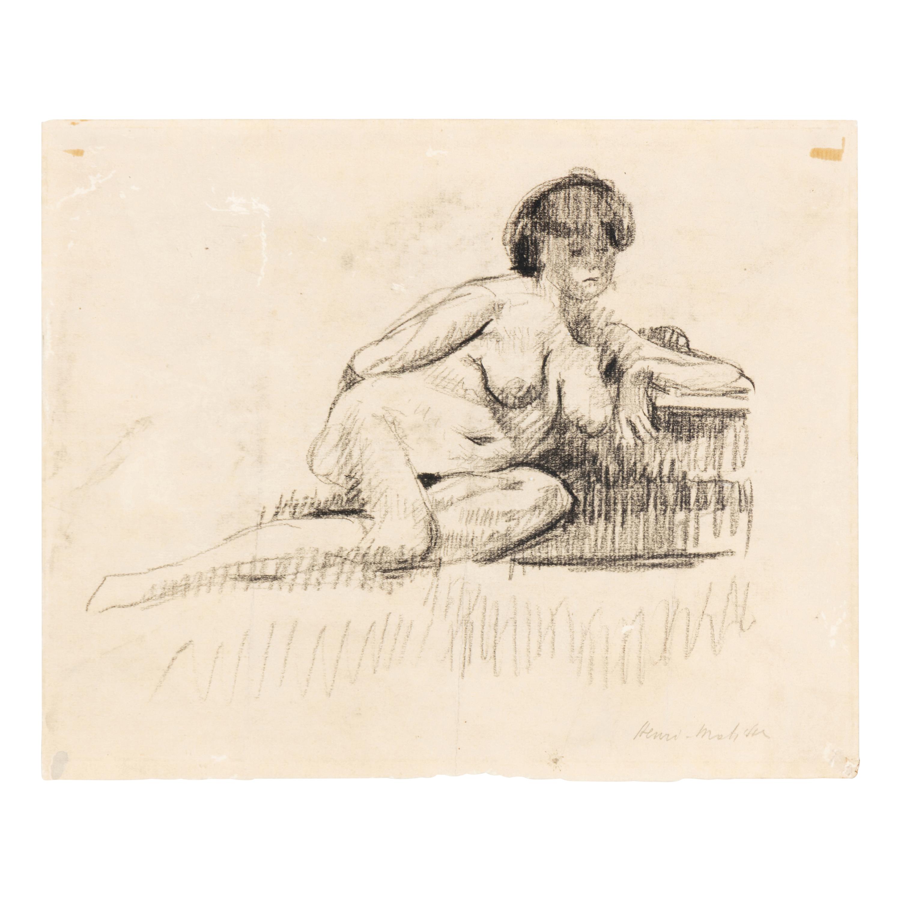 Henri Matisse (French, 1869-1954) — Nu Accoudé