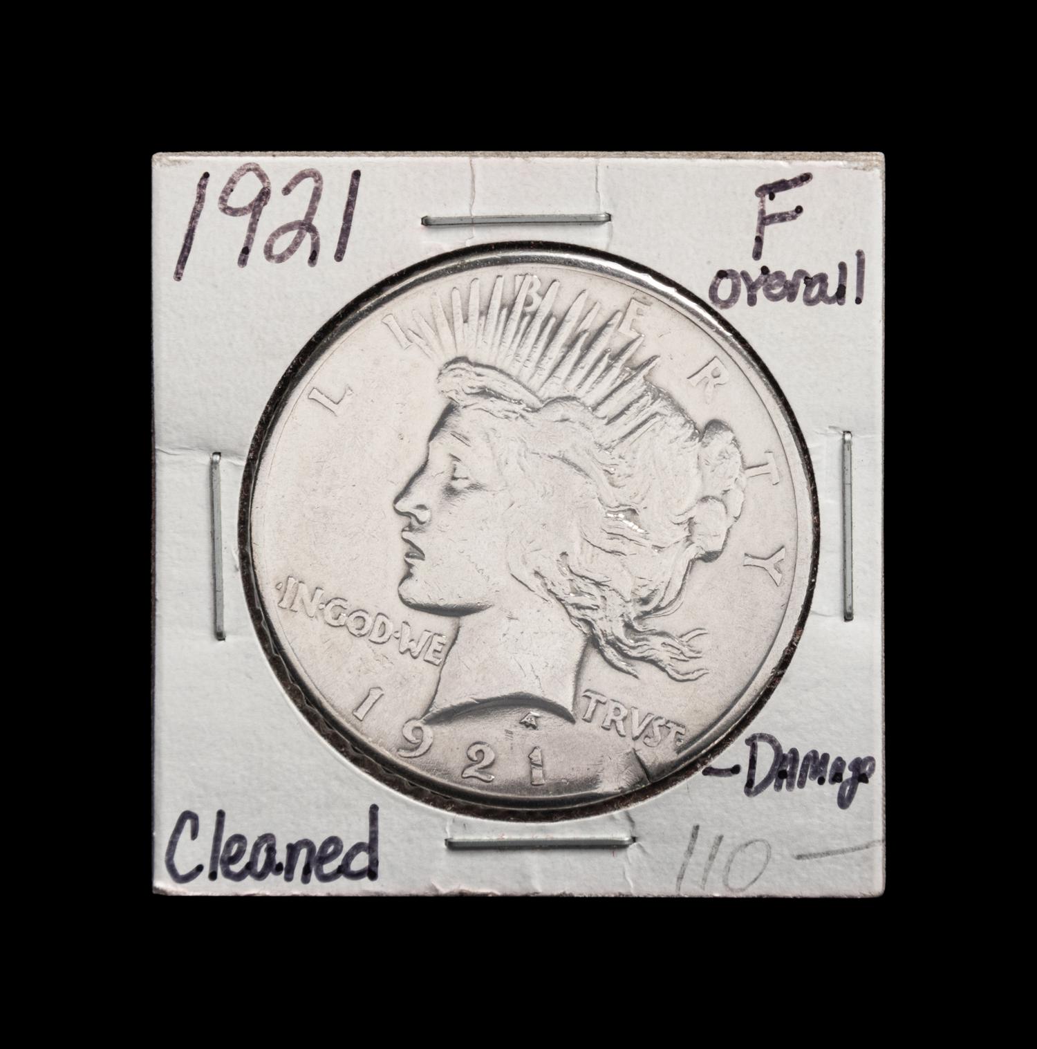 A 1921 Peace $1 Coin
