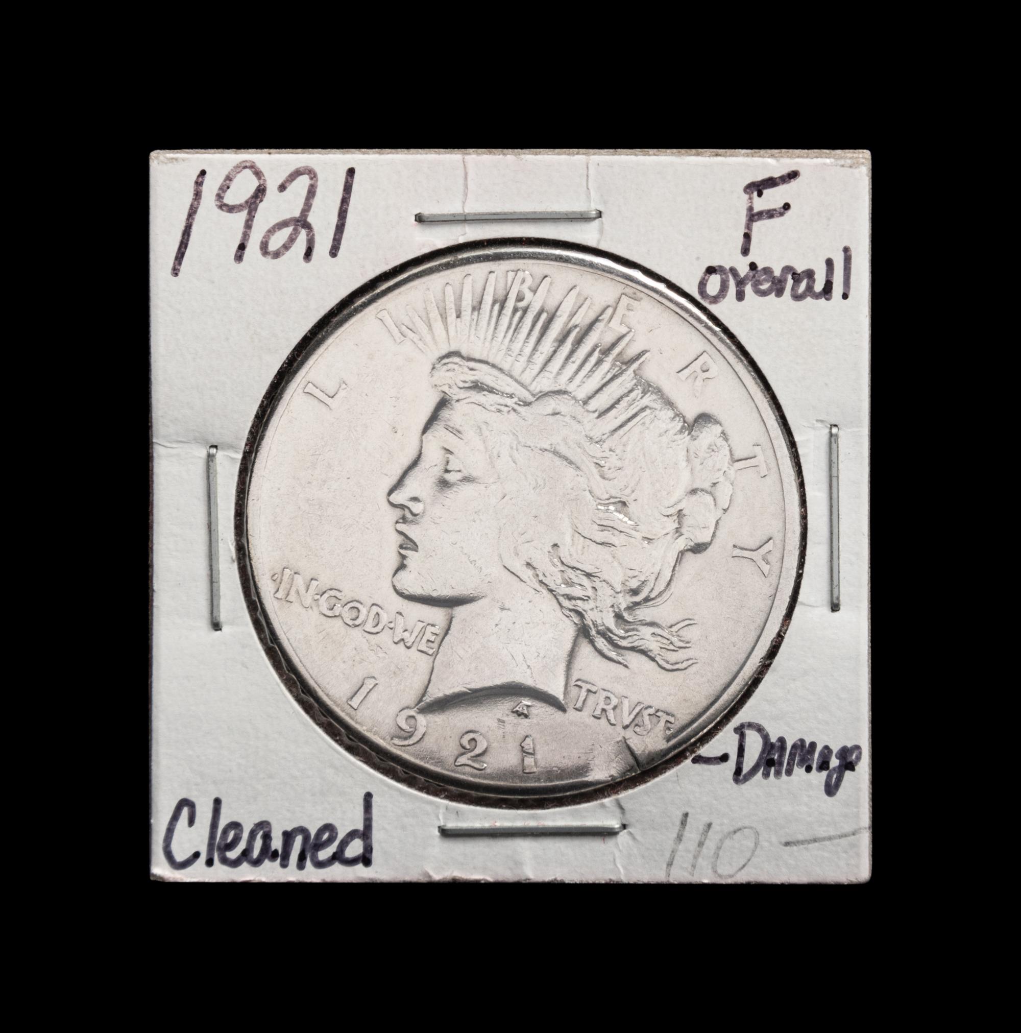 A 1921 Peace $1 Coin