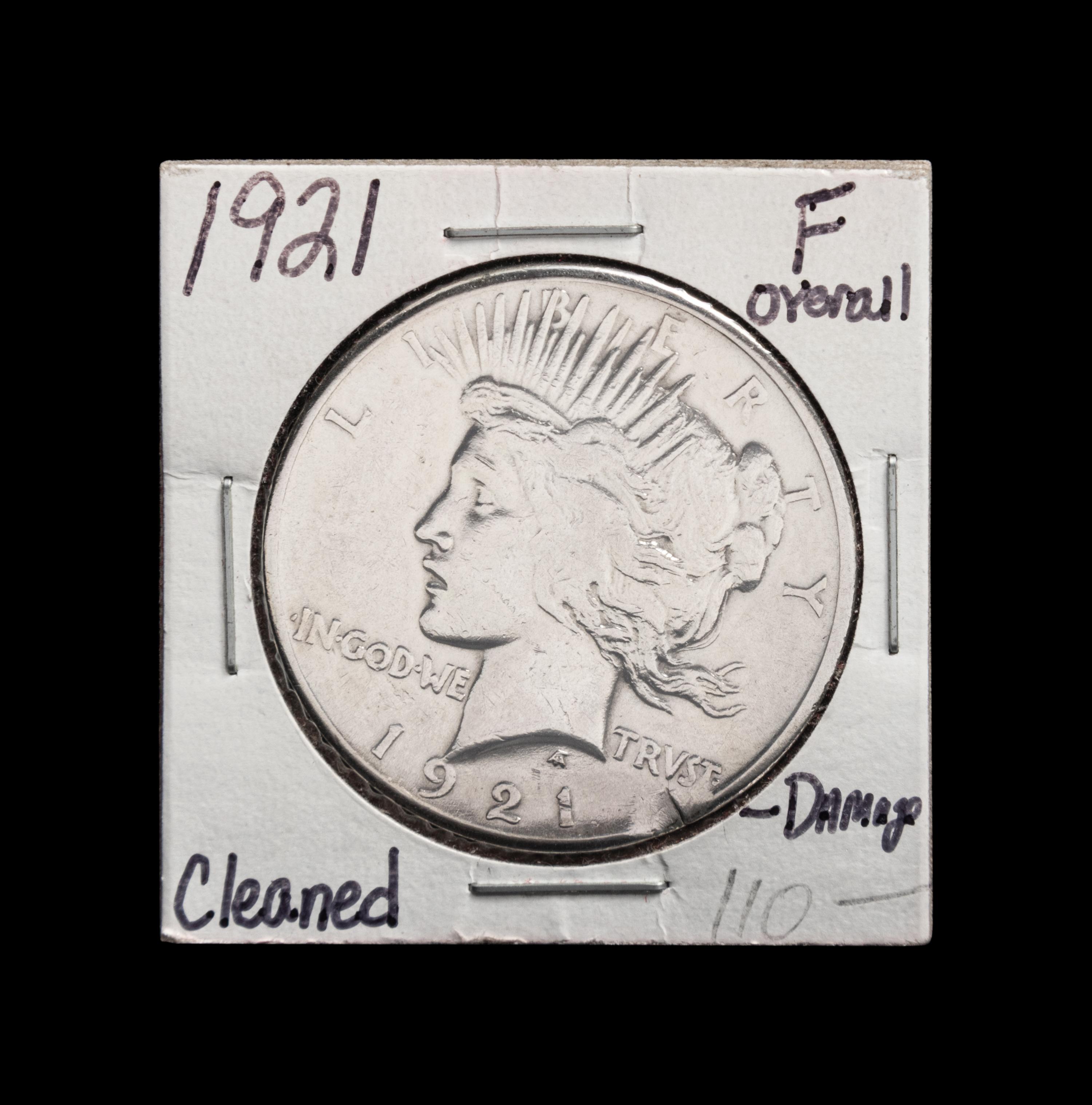 A 1921 Peace $1 Coin