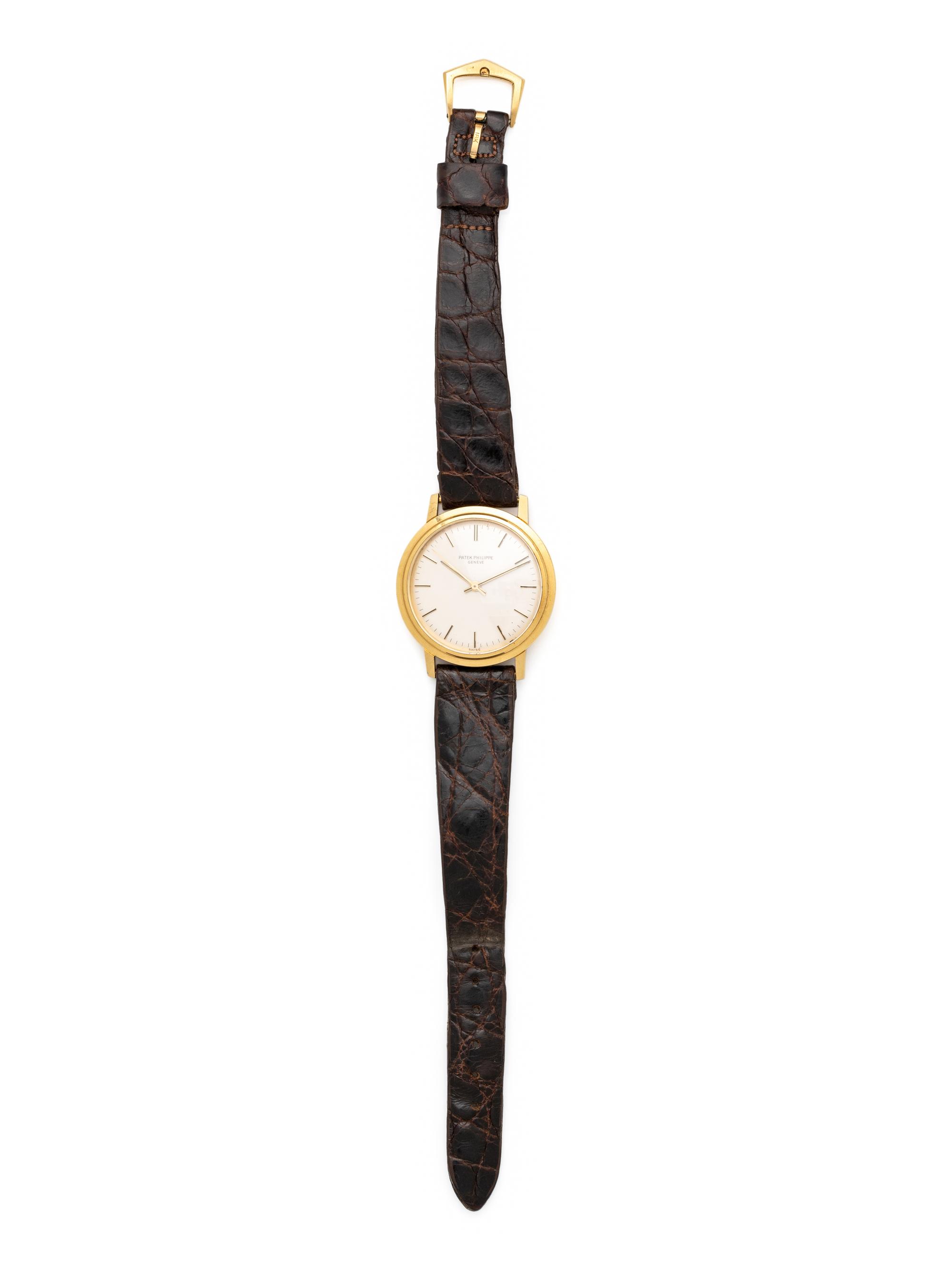 PATEK PHILIPPE, REF. 3569 YELLOW GOLD ‘CALATRAVA' WATCH