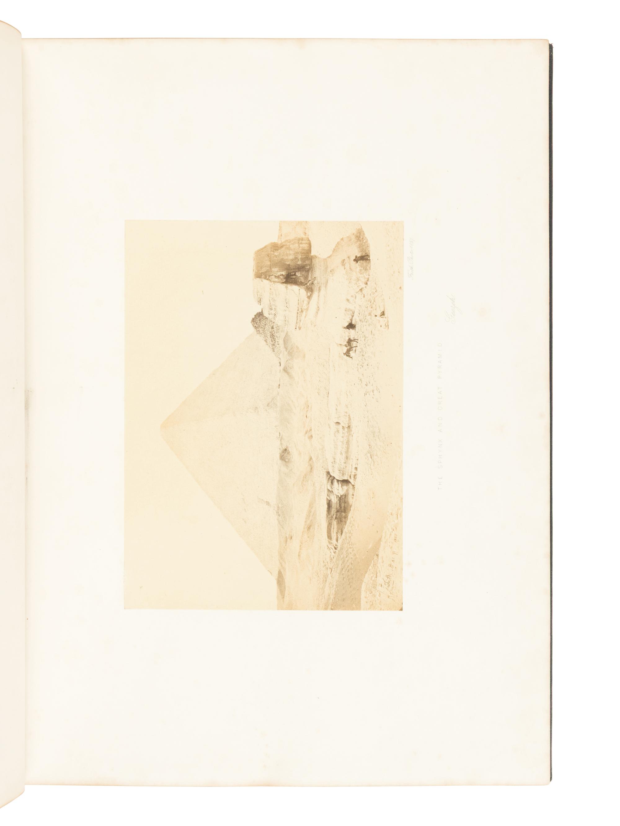[TRAVEL & EXPLORATION]. FRITH, Francis (1822-1898). Egypt and Palestine Photographed and Described. London: James S. Virtue, [1858-1859].