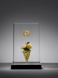 Floating Golden Orb Column