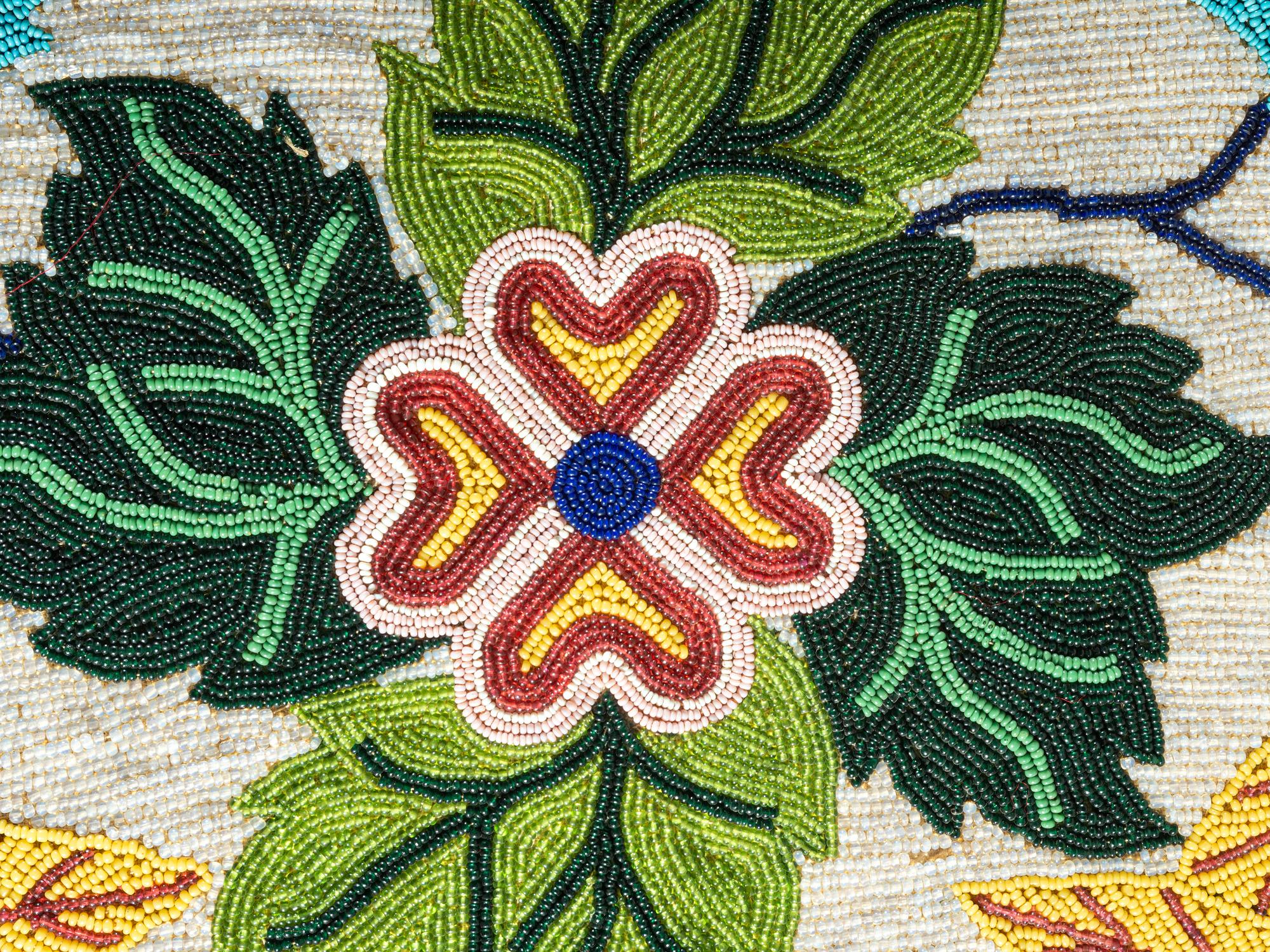Anishinaabe Beaded Bandolier Bag