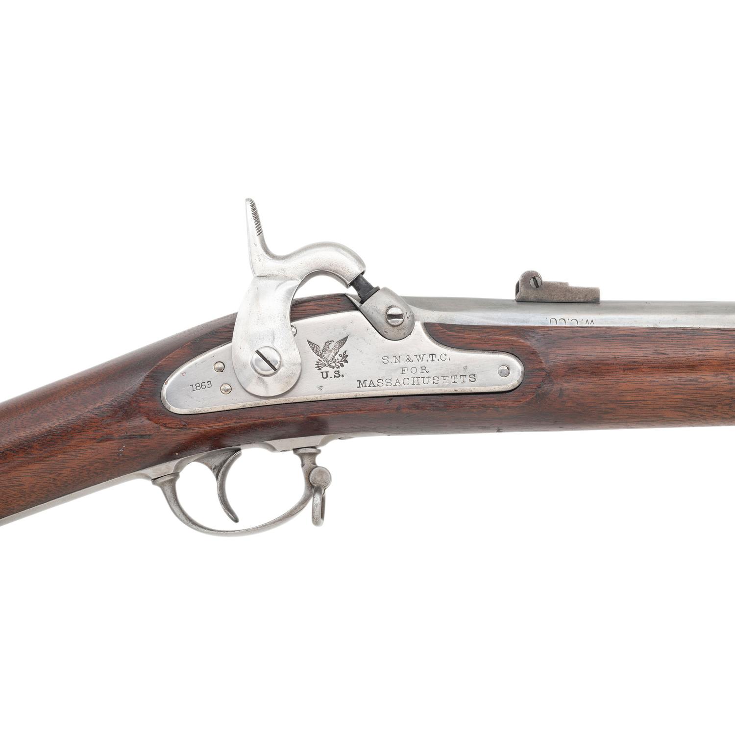SN&WTC US Model 1861 Contract Rifle Musket with Western Costume Company Ownership Mark