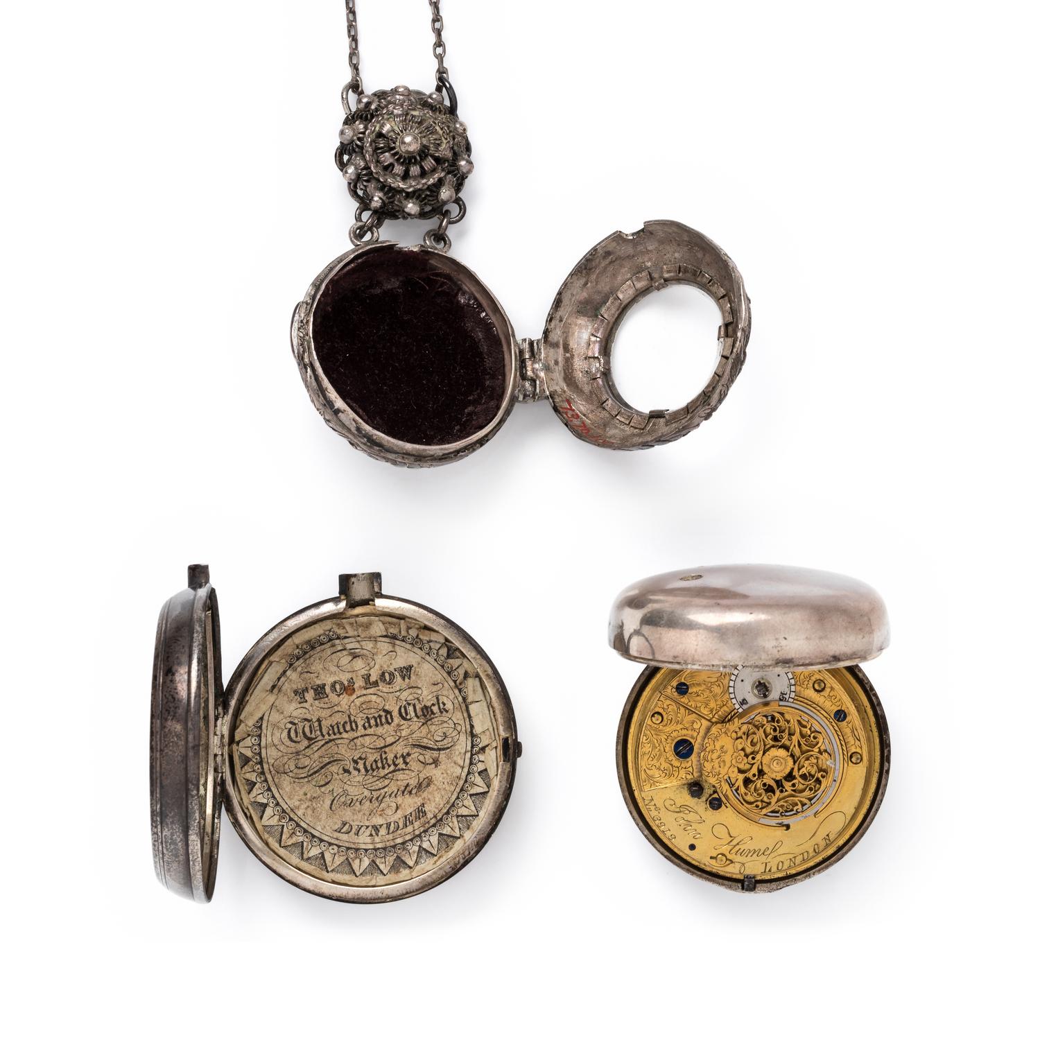 COLLECTION OF SILVER POCKET WATCHES
