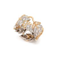 TIFFANY & CO., JEAN SCHLUMBERGER, DIAMOND 'FOUR LEAVES' BAND