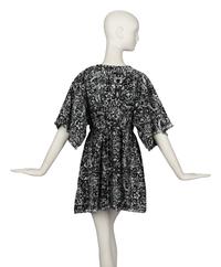 CHANEL, PRINTED TERRY MINI DRESS