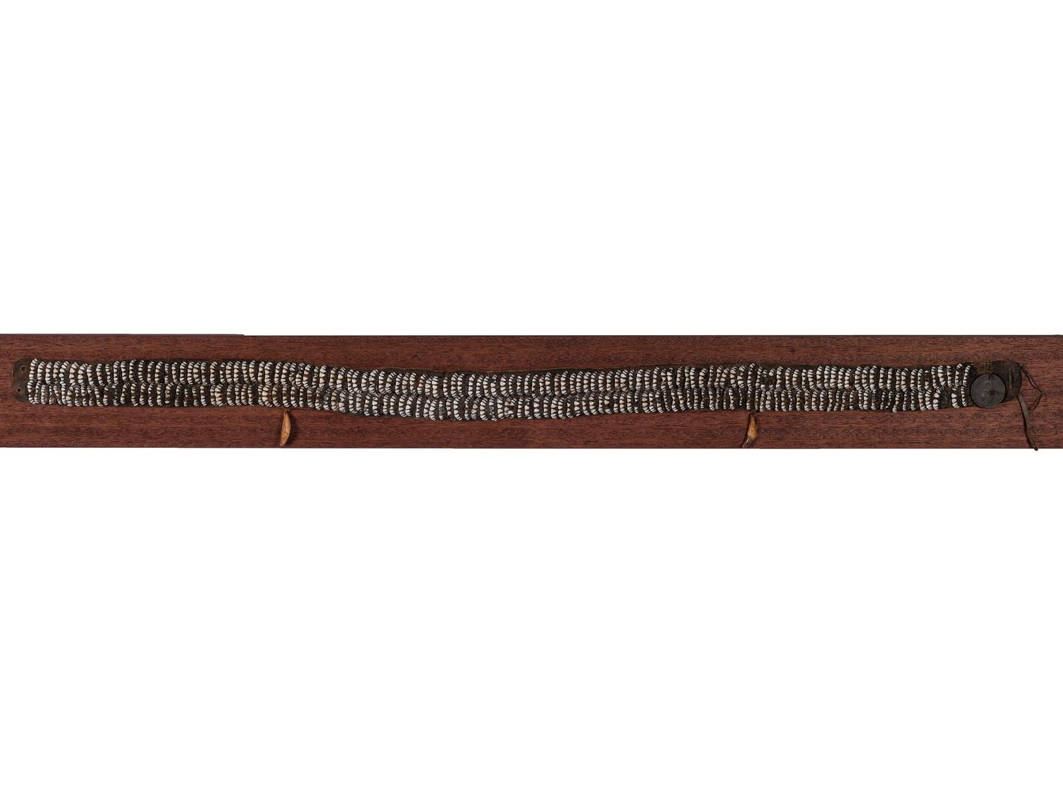Iñupiat Woman's Caribou Tooth Belt