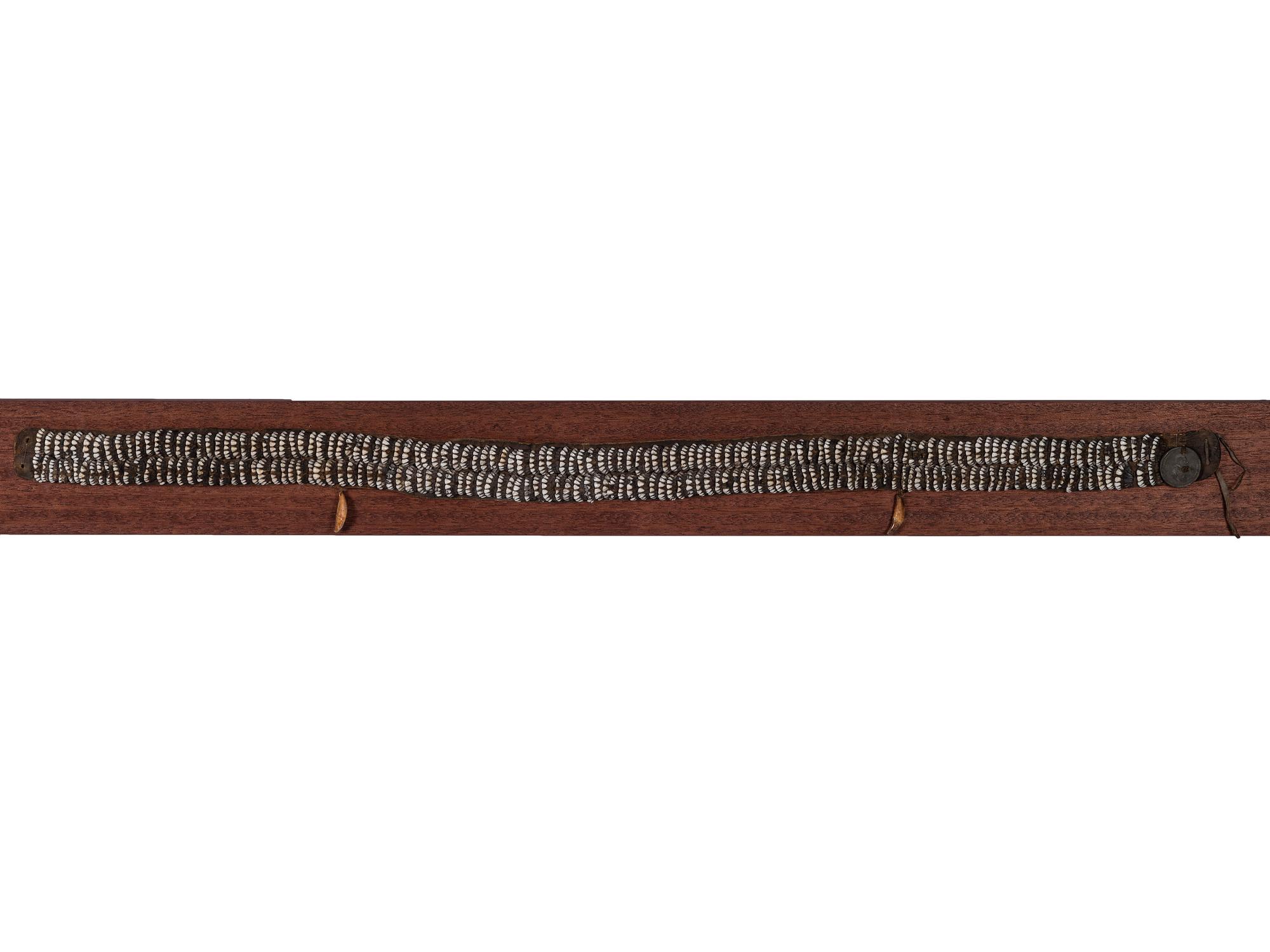 Iñupiat Woman's Caribou Tooth Belt