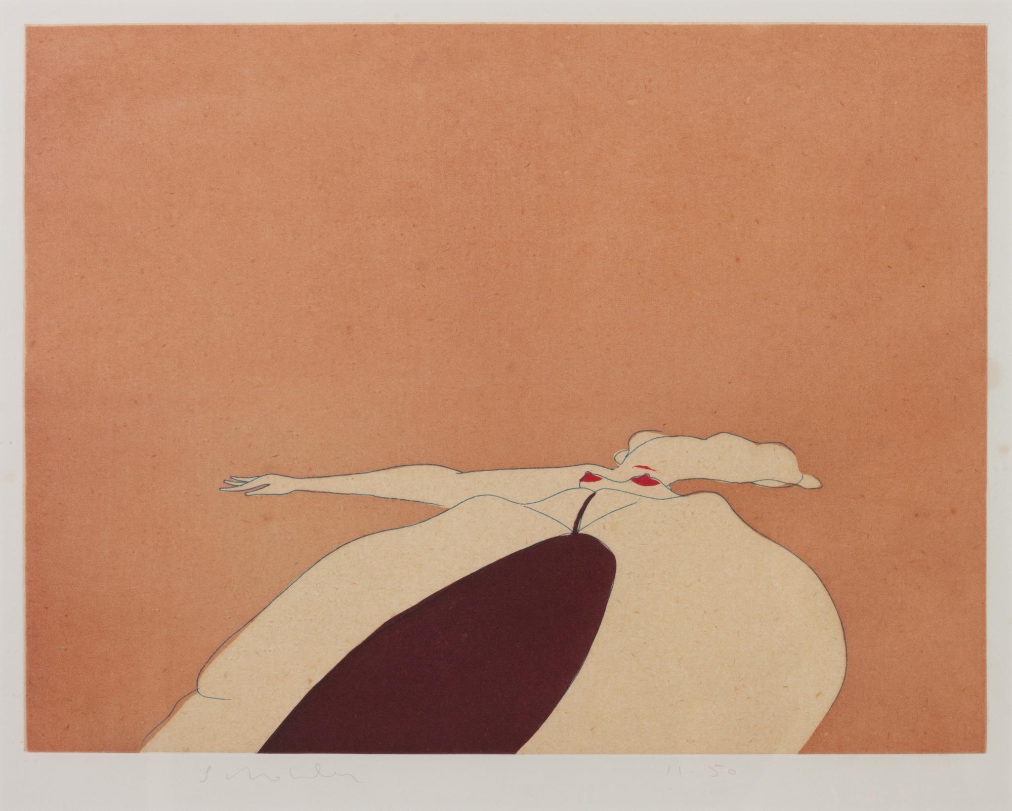 Untitled (Female Reclining Nude)