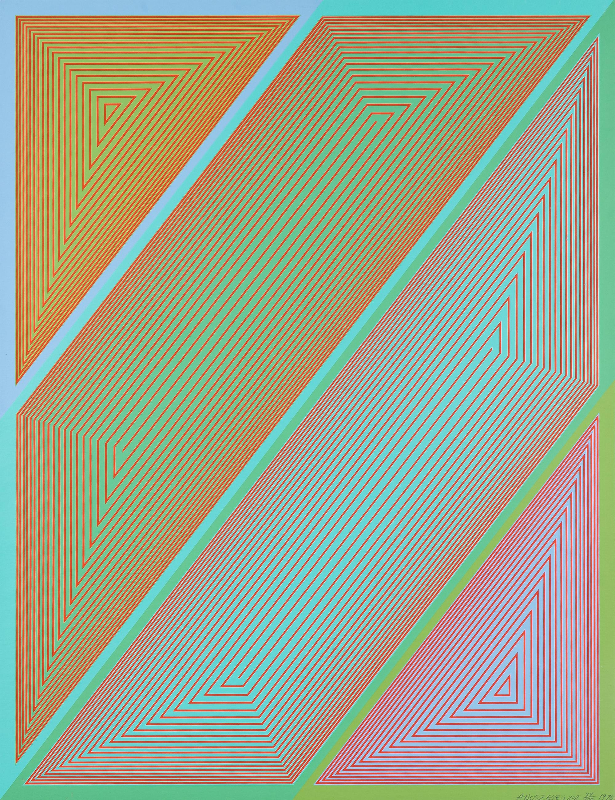 Two Works by Richard Anuszkiewicz and Julian Stanczak