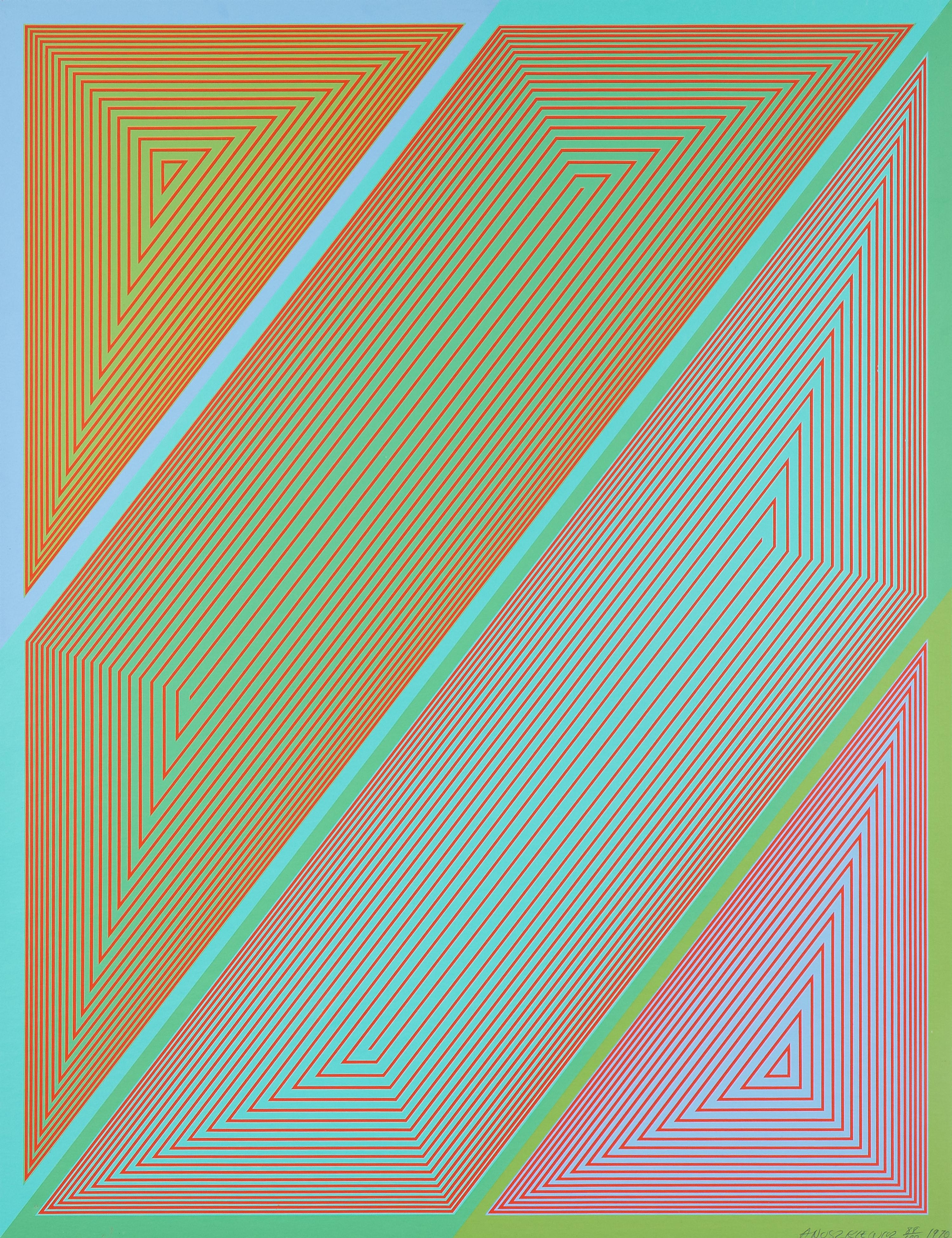Two Works by Richard Anuszkiewicz and Julian Stanczak